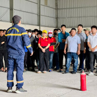 Huấn Luyện Nghiệp Vụ PCCC Cho CBNV Nhà Máy Kim Long Năm 2025
